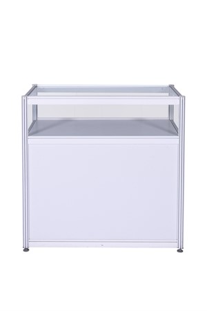 Glasdisk Profil, vit